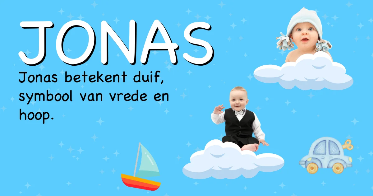 Betekenis van de naam Jonas - Ontdek de herkomst en betekenis van deze voornaam