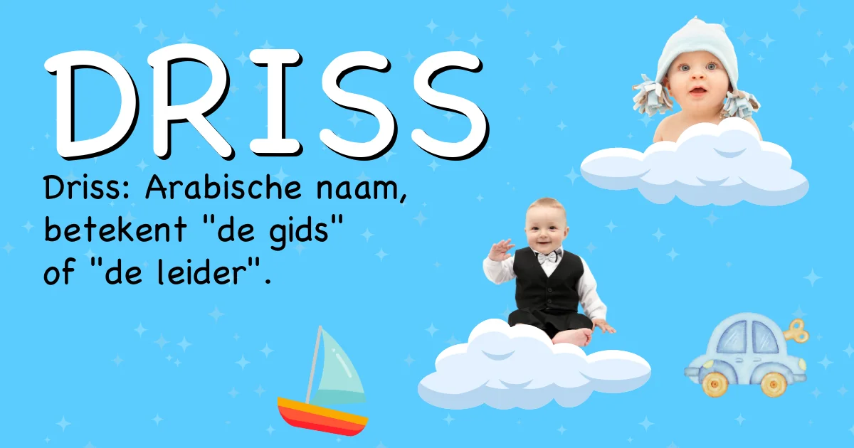 Betekenis van de naam Driss - Ontdek de herkomst en betekenis van deze voornaam