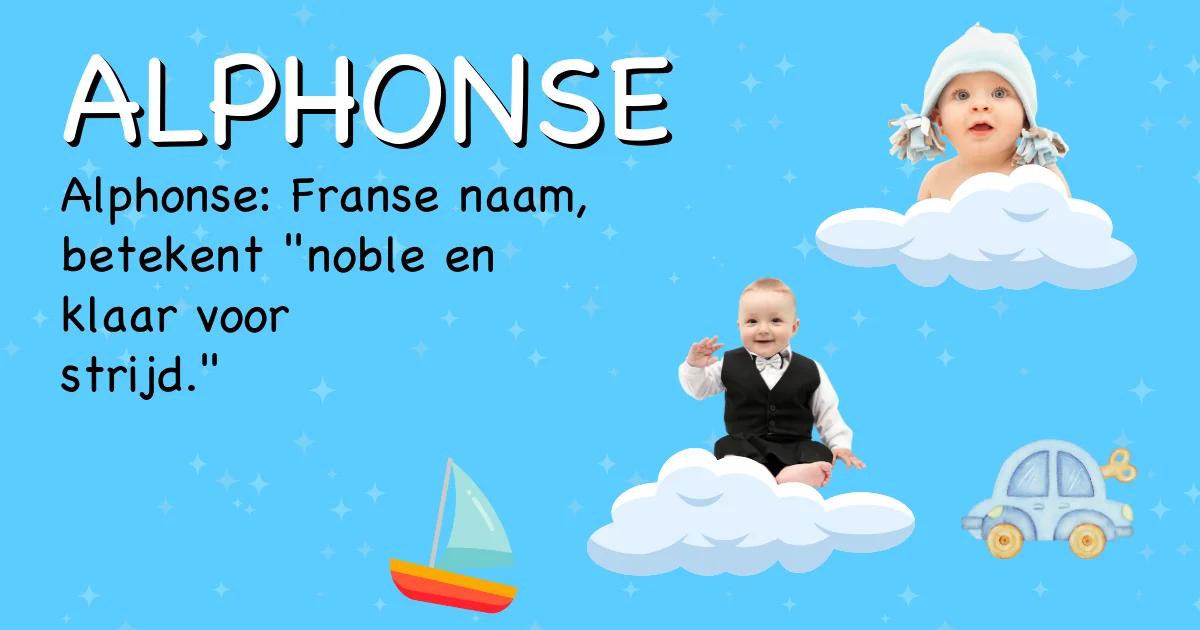 Betekenis van de naam Alphonse - Ontdek de herkomst en betekenis van deze voornaam