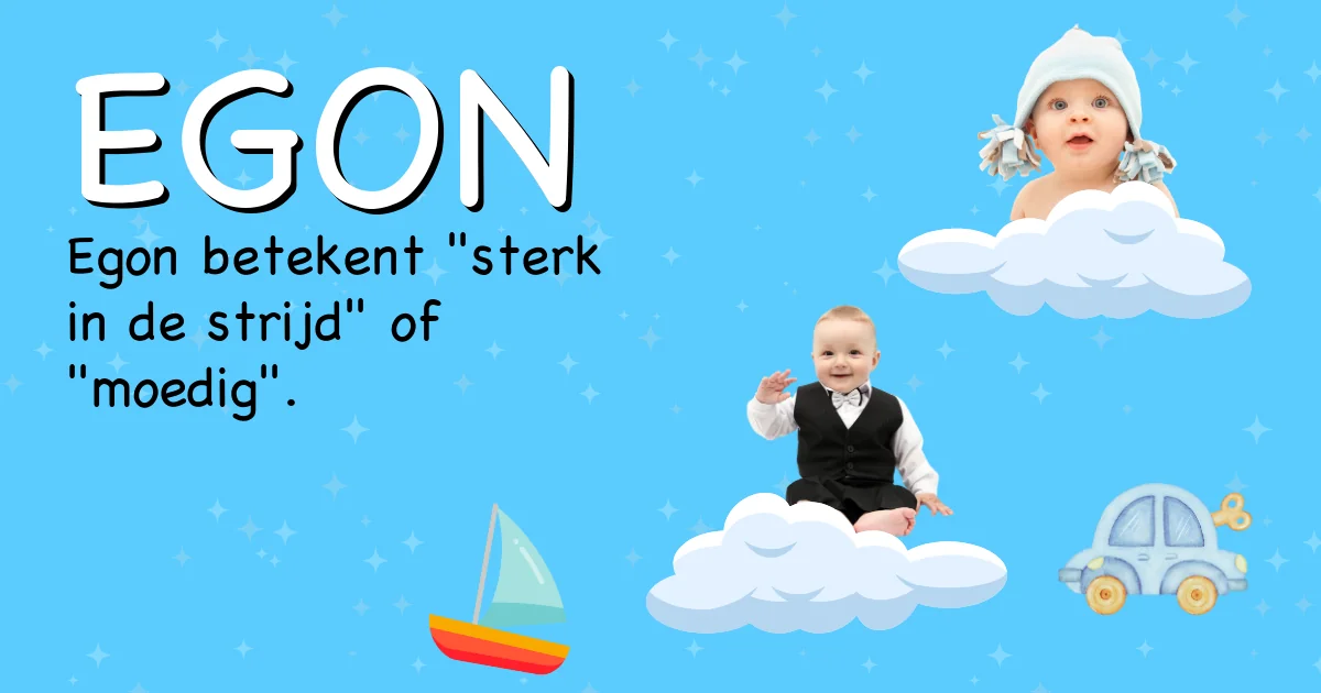 Betekenis van de naam Egon - Ontdek de herkomst en betekenis van deze voornaam