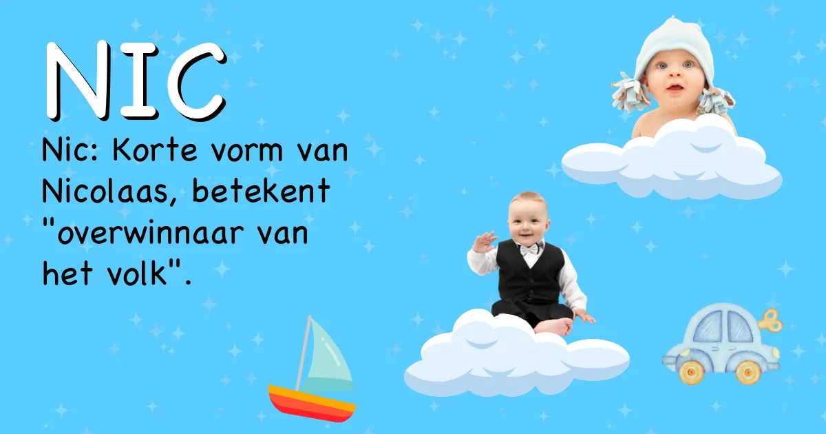 Betekenis van de naam Nic - Ontdek de herkomst en betekenis van deze voornaam