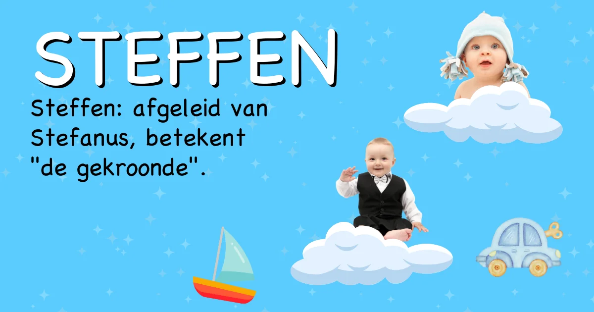 Betekenis van de naam Steffen - Ontdek de herkomst en betekenis van deze voornaam