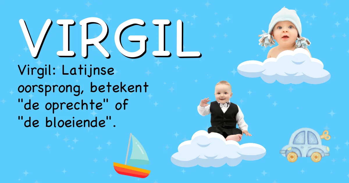 Betekenis van de naam Virgil - Ontdek de herkomst en betekenis van deze voornaam