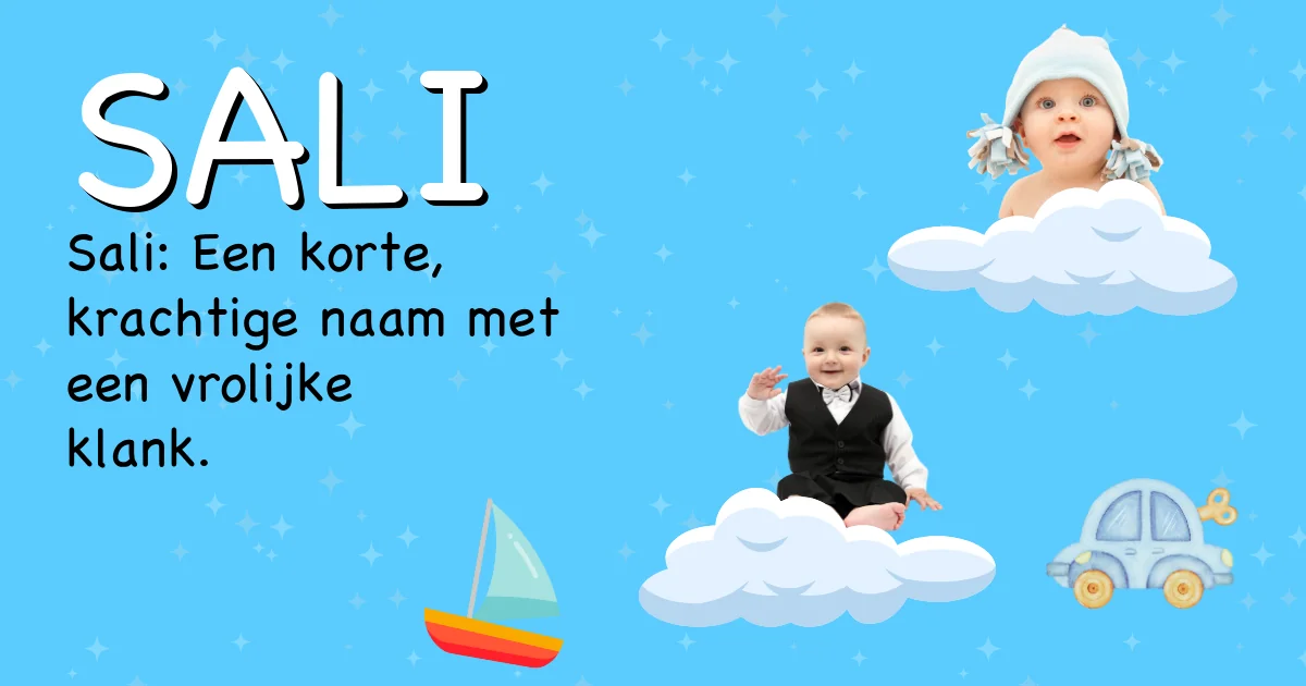 Betekenis van de naam Sali - Ontdek de herkomst en betekenis van deze voornaam