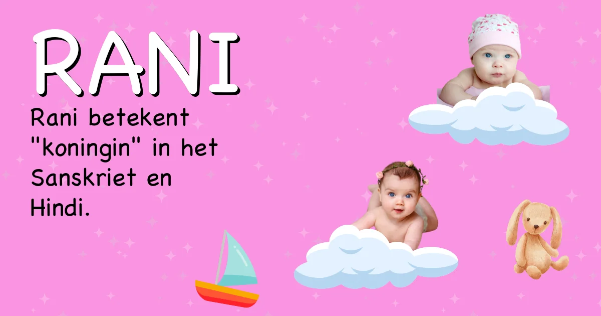 Betekenis van de naam Rani - Ontdek de herkomst en betekenis van deze voornaam