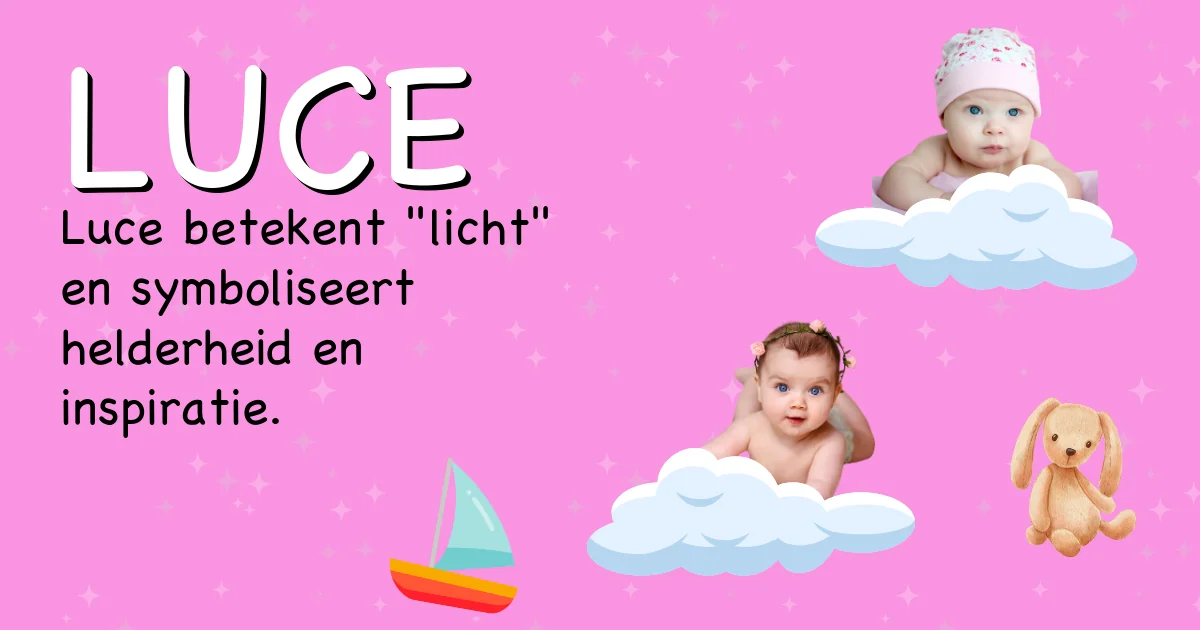 Betekenis van de naam Luce - Ontdek de herkomst en betekenis van deze voornaam