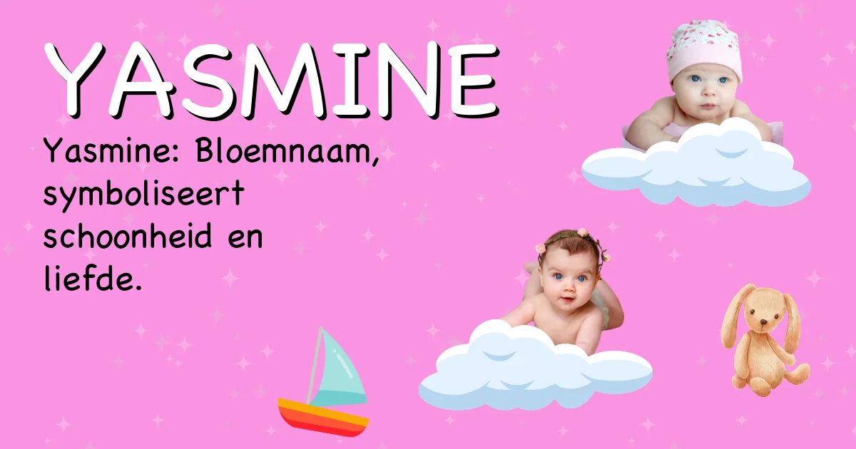 Betekenis van de naam Yasmine - Ontdek de herkomst en betekenis van deze voornaam