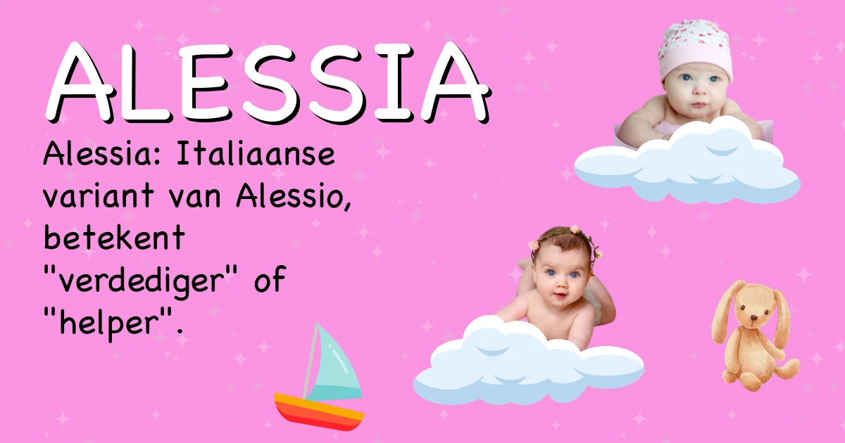 Betekenis van de naam Alessia - Ontdek de herkomst en betekenis van deze voornaam