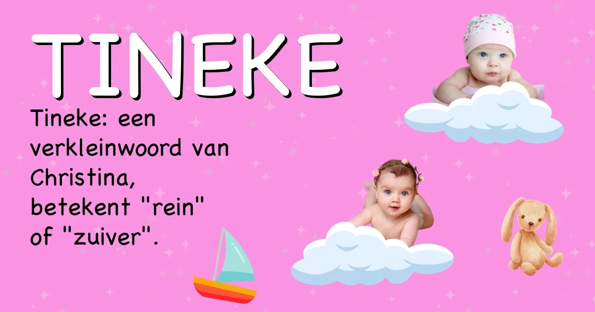 Betekenis van de naam Tineke - Ontdek de herkomst en betekenis van deze voornaam
