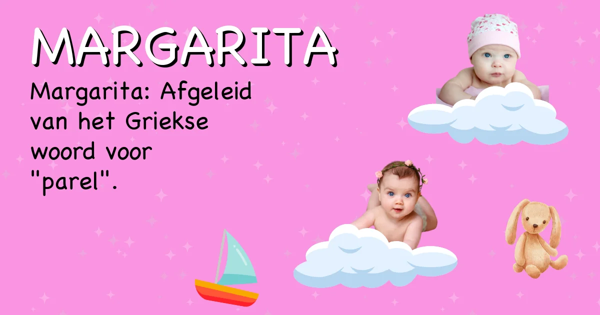 Betekenis van de naam Margarita - Ontdek de herkomst en betekenis van deze voornaam