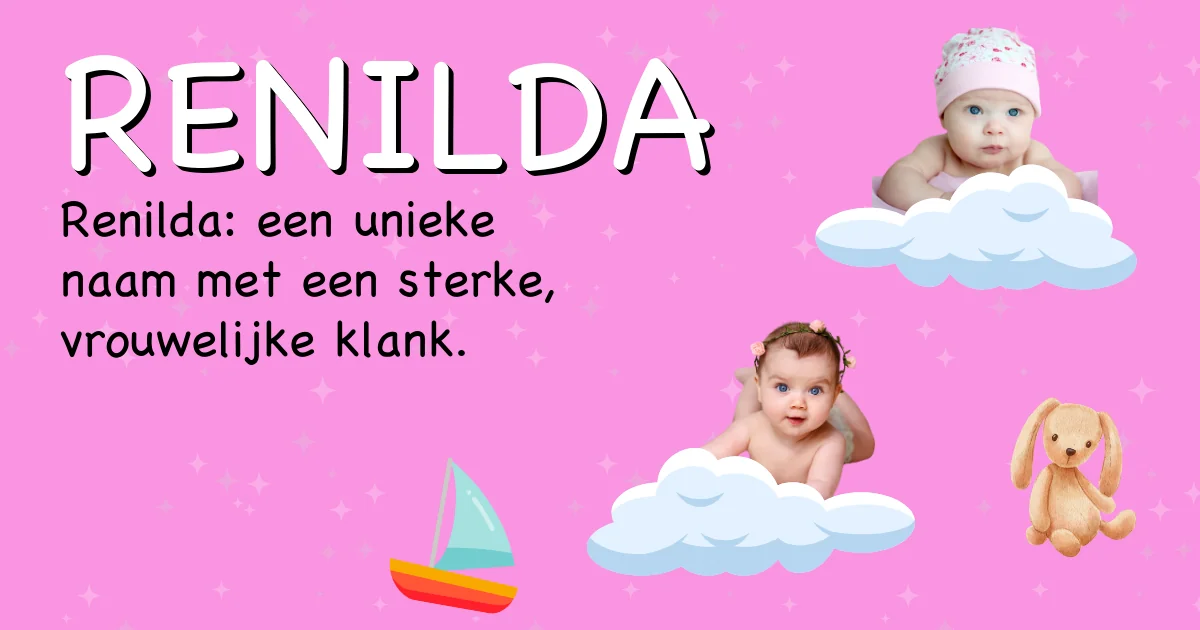 Betekenis van de naam Renilda - Ontdek de herkomst en betekenis van deze voornaam