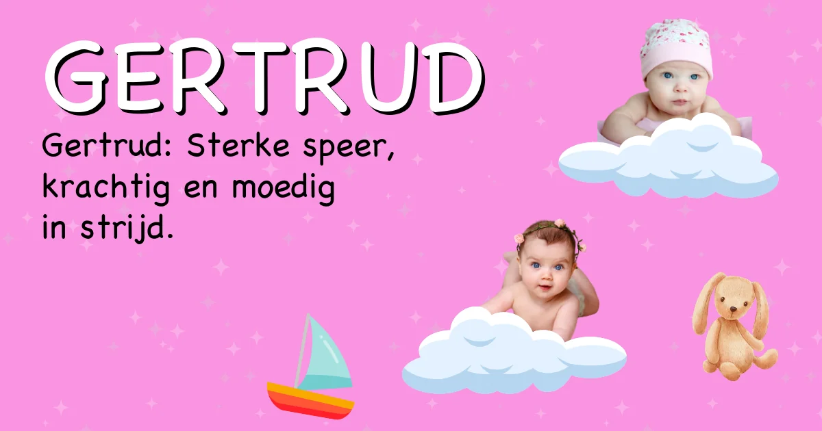 Betekenis van de naam Gertrud - Ontdek de herkomst en betekenis van deze voornaam