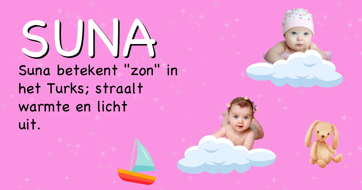 Betekenis van de naam Suna - Ontdek de herkomst en betekenis van deze voornaam