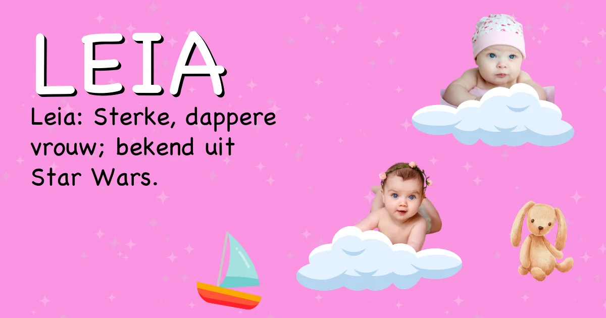 Betekenis van de naam Leia - Ontdek de herkomst en betekenis van deze voornaam