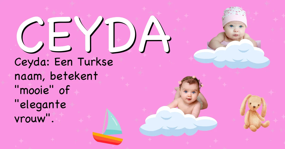 Betekenis van de naam Ceyda - Ontdek de herkomst en betekenis van deze voornaam
