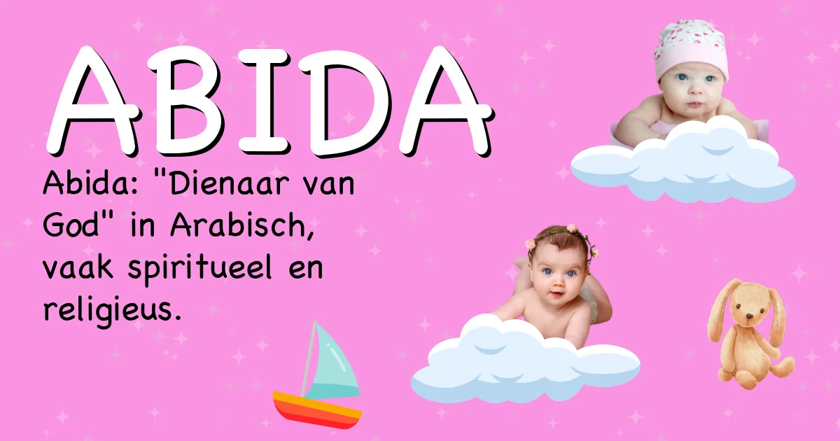Betekenis van de naam Abida - Ontdek de herkomst en betekenis van deze voornaam